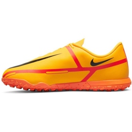 Chaussures de football Nike Phantom GT2 Club Tf Jr DC0827 808 orange oranges et rouges 1
