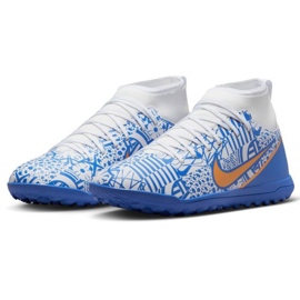 Nike Zoom Mercurial Superfly 9 CR7 Tf Jr DQ5330 182 chaussures de football multicolore bleu 2