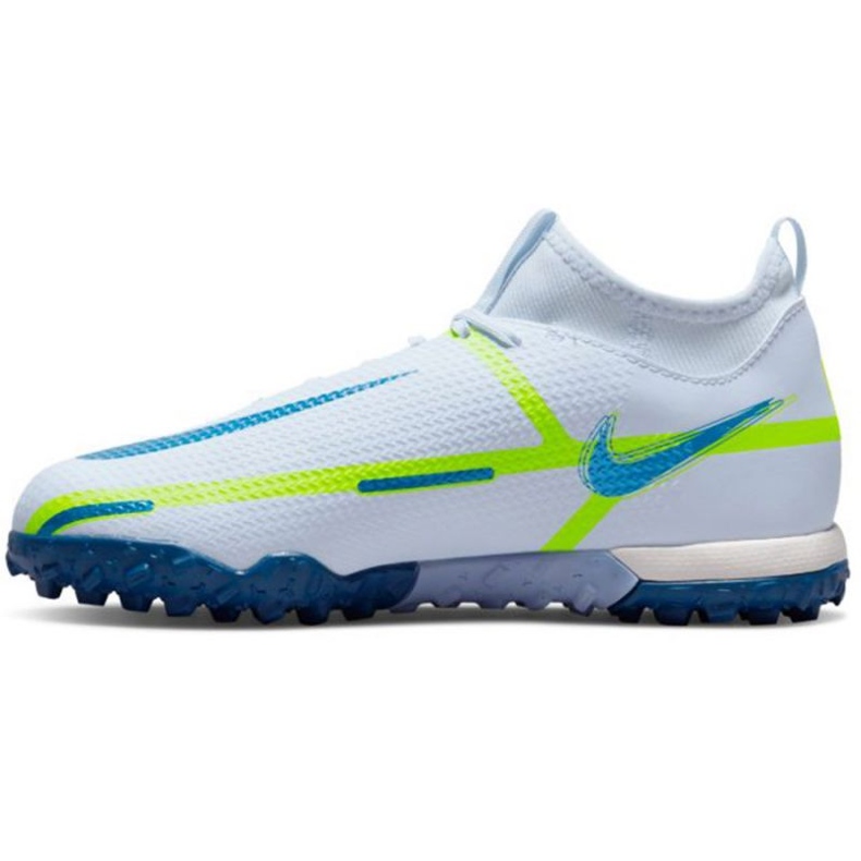 Chaussures de football Nike Phantom GT2 Academy Dynamic Fit Tf Jr DC0813 054 blanc blanc 1