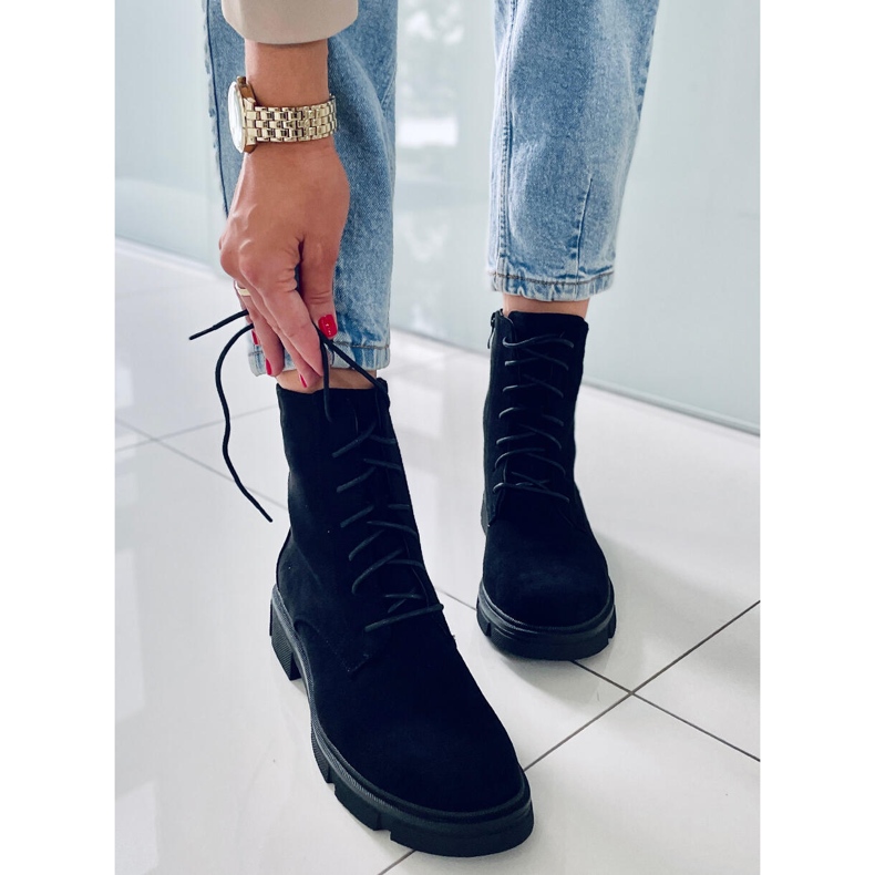 PA1 Travailleurs à lacets Zoe Black le noir 2