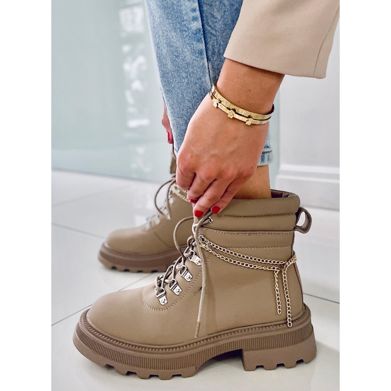 PA1 Bottes trappeur abricot Hudson beige 1 PA1 Bottes trappeur abricot Hudson beige 1