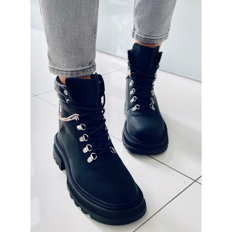 PA1 Bottes de trappeur noires Hudson le noir 2 PA1 Bottes de trappeur noires Hudson le noir 2