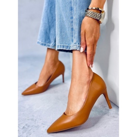PA1 Escarpins classiques Shannon Camel brun 2