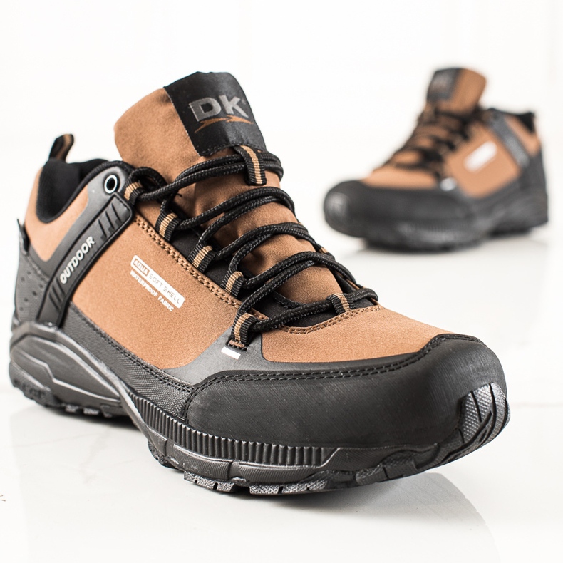 Chaussures de trekking pour hommes DK brun noir 1