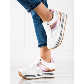 G2G/Good To Great Baskets mode blanches et roses 2