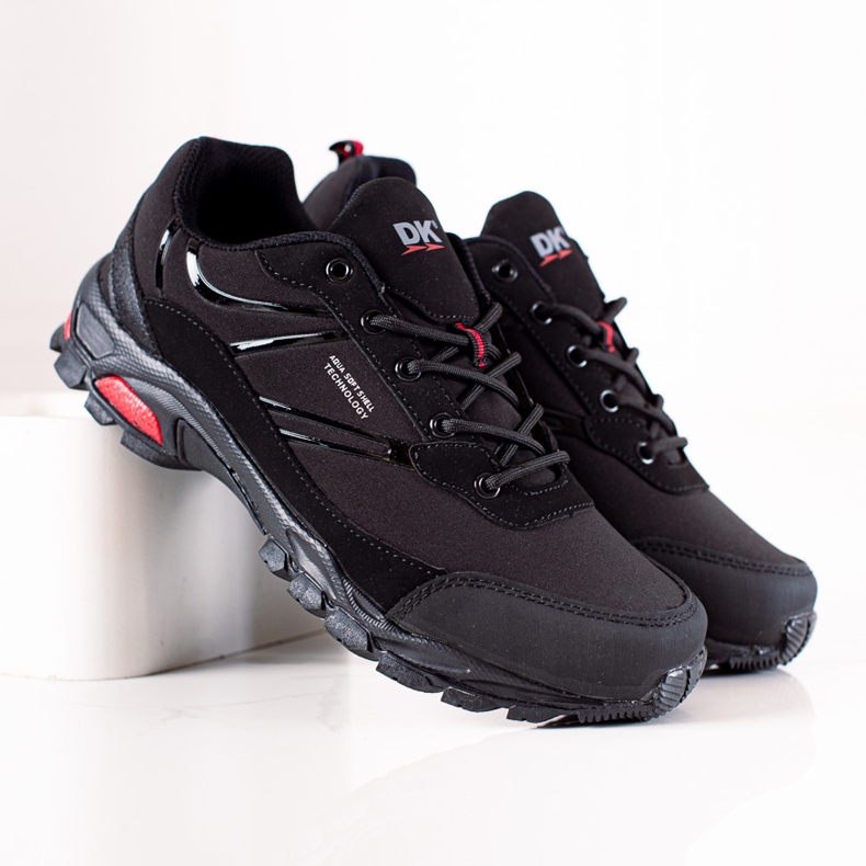 DK Chaussures de trekking homme noir 2
