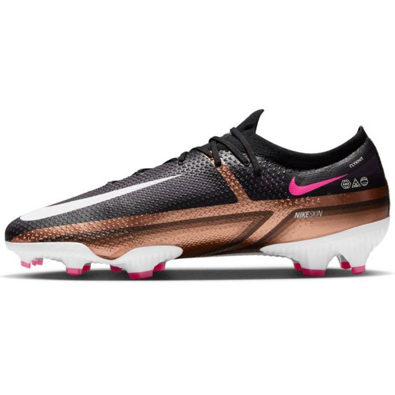 Nike Phantom GT2 Pro Qatar Fg M DR5959 810 chaussures de football marron, noir noir 1