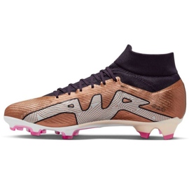 Nike Zoom Mercurial Superfly 9 Pro Qatar Fg M DR5939 810 chaussures de football brun doré 1