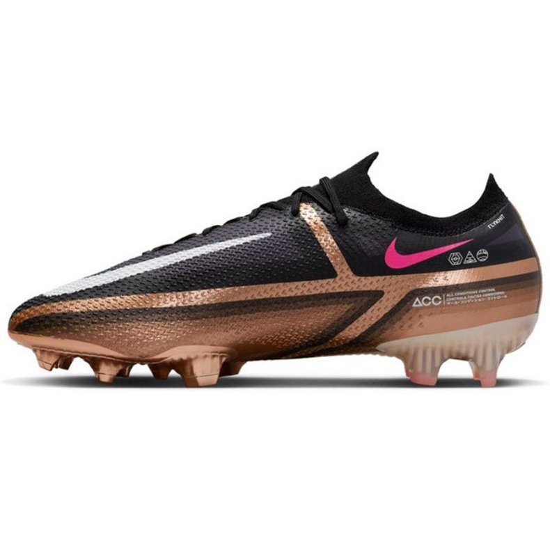 Chaussures de football Nike Phantom GT2 Elite Qatar Fg M DR5954 810 marron noir beiges et marrons 1 Chaussures de football Nike Phantom GT2 Elite Qatar Fg M DR5954 810 marron noir beiges et marrons 1