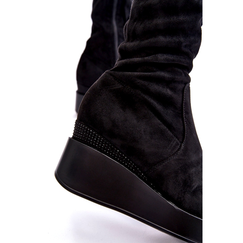 BM Cuissardes Compensées Femme Noir Elori le noir 3