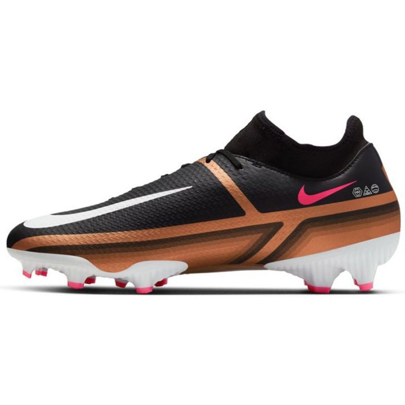 Chaussures de football Nike Phantom GT2 Academy Dynamic FG/MG M DR5960 810 marron noir beiges et marrons 1