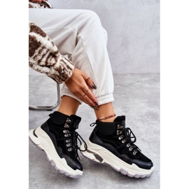 Chaussures de sport hautes pour femmes GOE KK2N4098 Noir le noir 2 Chaussures de sport hautes pour femmes GOE KK2N4098 Noir le noir 2