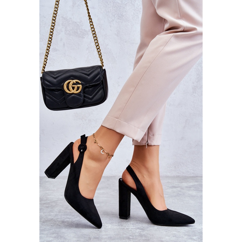 PA1 Escarpins Talons Hauts Noir Alanza le noir 2 PA1 Escarpins Talons Hauts Noir Alanza le noir 2