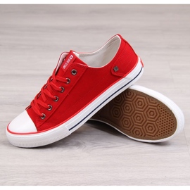 Baskets basses homme rouges Big Star DD174274 1