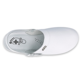 Chaussons pour femmes Befado 157D001 blanche 3 Chaussons pour femmes Befado 157D001 blanche 3