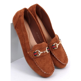 Mocassins femme camel CH-1M16 Camel brun 3