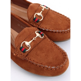Mocassins femme camel CH-1M16 Camel brun 4