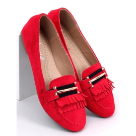 Rouge Mocassins Femme 88-381 Rouge 1 Rouge Mocassins Femme 88-381 Rouge 1