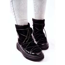 FILIPCZYK Bottes de daim isolées Bottes de neige noir 3