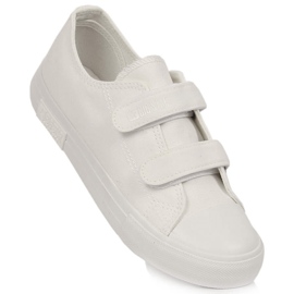 Baskets pour enfants avec velcro blanc Big Star KK374086 blanche 1 Baskets pour enfants avec velcro blanc Big Star KK374086 blanche 1