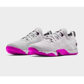 Under Armour Tribase Raign 3 W 3023699-100 gris 1 Under Armour Tribase Raign 3 W 3023699-100 gris 1