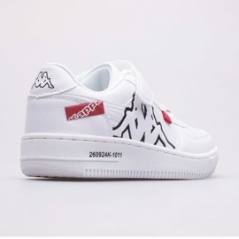 Chaussures Kappa Bash Ol K Jr 260924K-1011 blanche 4