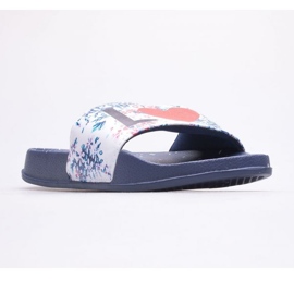 Chaussons Big Star W DD274A257 blanche bleu marin multicolore 1