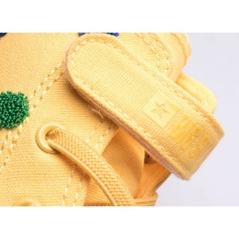 Baskets Big Star JJ374062 jaune 2