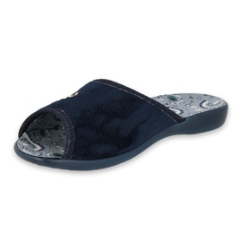 Chaussures femme Befado pu 254D122 bleu marine 1