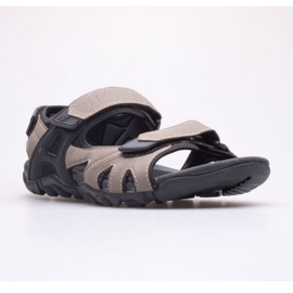 Sandales 4F M H4L22-SAM002-83S beige noir 1