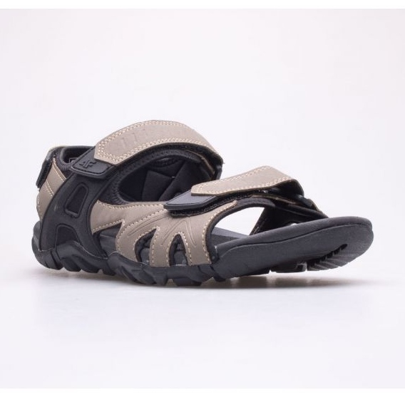 Sandales 4F M H4L22-SAM002-83S beige noir 1