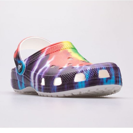Sabots Crocs Tie Dye Graphic Jr 206995-90H multicolore 1