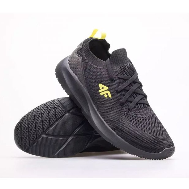 Chaussures 4F Jr 4FJAW22FLOWM008-20S le noir 1