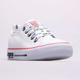 Chaussures, baskets Big Star Jr. KK374044 blanche 1 Chaussures, baskets Big Star Jr. KK374044 blanche 1