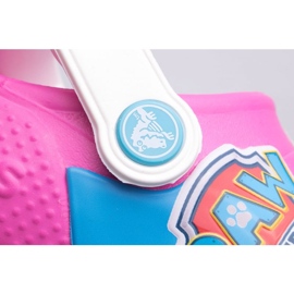 Slides Crocs Fun Lab Paw Patrol Sabot Jr 206276-6QQ rose multicolore 2