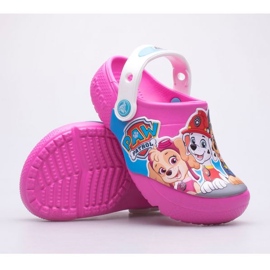 Slides Crocs Fun Lab Paw Patrol Sabot Jr 206276-6QQ rose multicolore 7