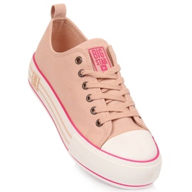 Chaussures, Baskets Big Star W LL274181 INT1823B rose 1 Chaussures, Baskets Big Star W LL274181 INT1823B rose 1