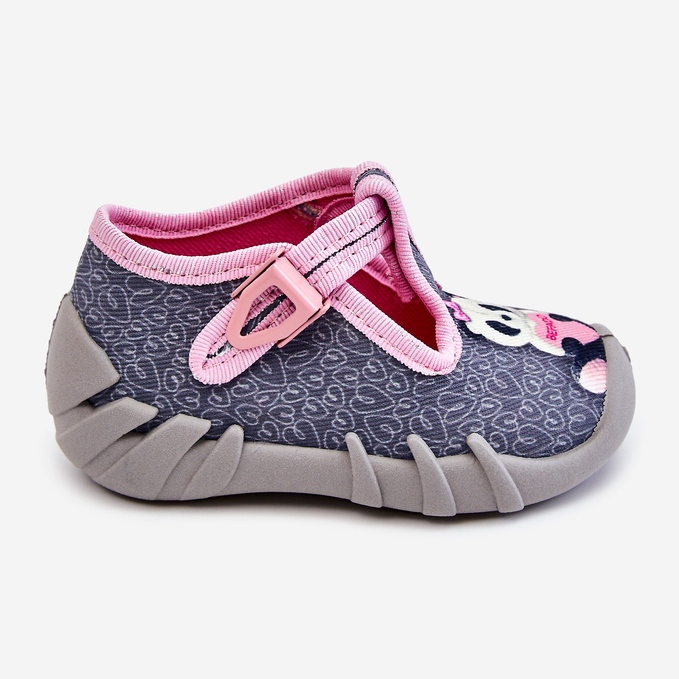BEFADO S.A. Chaussures Chaussons Befado Pandy 110P470 Gris-Rose 2 BEFADO S.A. Chaussures Chaussons Befado Pandy 110P470 Gris-Rose 2