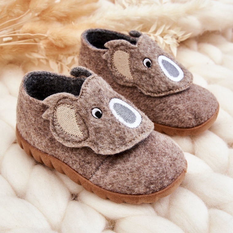 BEFADO S.A. Chaussons Enfants Befado Koala 620P002 Beige brun 2