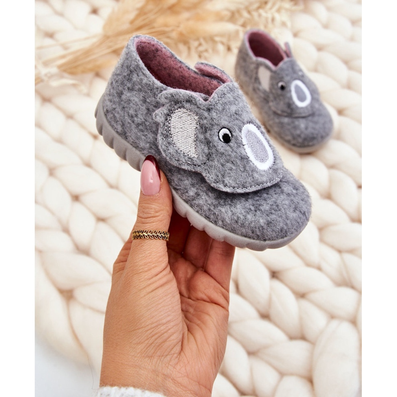 BEFADO S.A. Chaussons Enfants Befado Koala 620P001 Gris 1