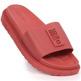 Tongs Big Star LL274430 INT1813C rouge 1