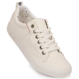 Chaussures, baskets Big Star W KK274003 INT1817A blanc 1