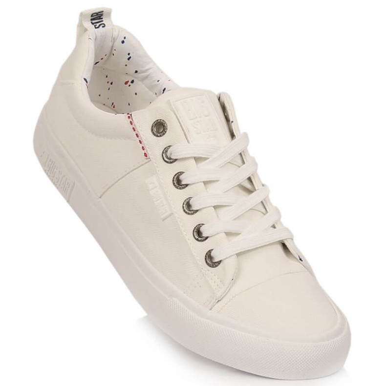 Chaussures, baskets Big Star W KK274003 INT1817A blanc 1