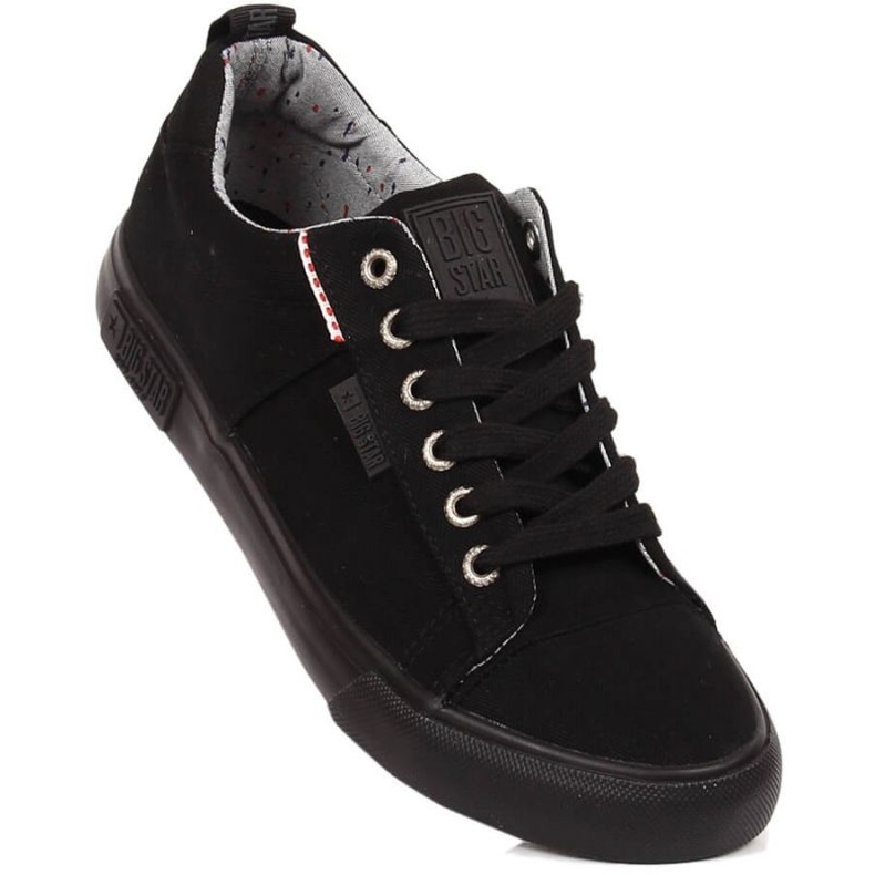 Chaussures, baskets Big Star W KK274004 INT1817B noir 1