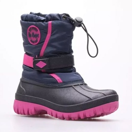 Lee Cooper LCJ-21-44-0522K bottes de neige bleu 1