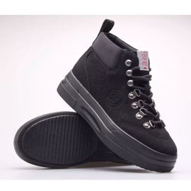 Cross Jeans Chaussures en jean croisé KK2R4074C noir 1