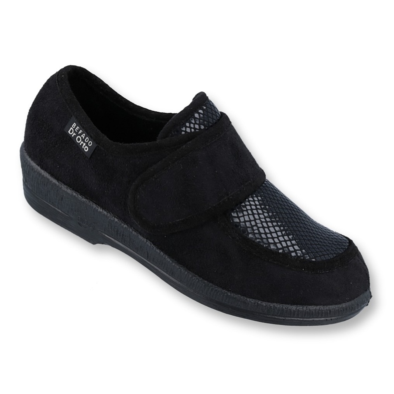 Dr.Torto Befado Women's Velcro Shoes Pu 984D012 Black noir 2