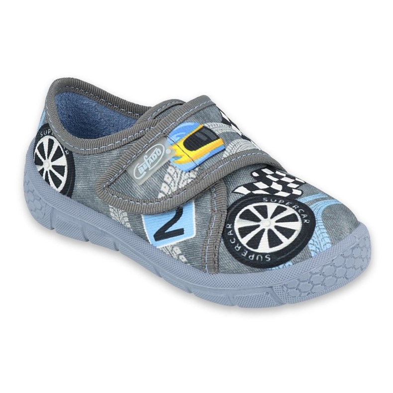 Befado chaussures pour enfants 557P144 gris 1 Befado chaussures pour enfants 557P144 gris 1