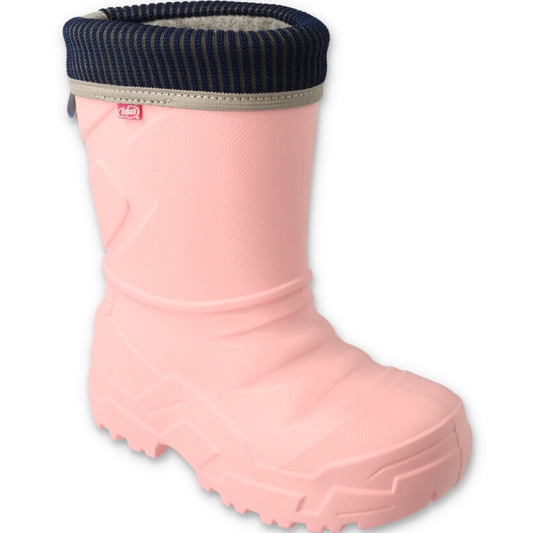 Galoshes pour enfants de Befado 162x307 rose clair 2