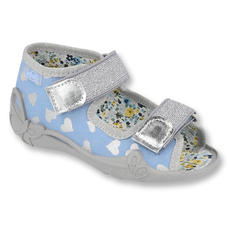 Chaussures pour enfants Befado 242P101 bleu gris 1